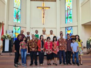 Mgr. Ignatius Kardinal Suharyo Pimpin Misa Paskah Keluarga Besar Purnawirawan TNI dan Polri
