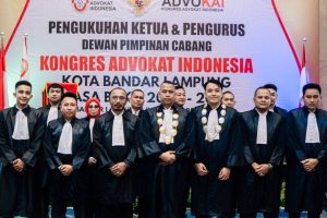 M. Rian Ali Akbar SH Dipercayakan Nahkodai DPC KAI Kota Bandar Lampung Masa Bakti 2024-2029