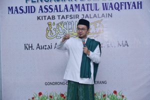 Gelar Halal bihalal Momentum Pererat Talisilaturahmi di Masjid Assalaamatul Waqfiyah Kecamatan Cipondoh