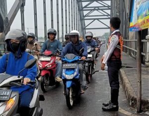 Dishub Kota Tangerang Terapkan One Way Di Jembatan Kedaung