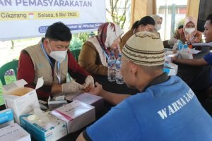 Bersama Instansi Terkait, Lapas Cikarang Gelar  Screening HIV Kepada Warga Binaan