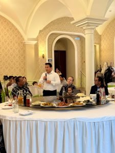 Dialog Menteri Hukum Dengan Diaspora Saint Petersburg: Belajar, Kembali dan Bangun Negeri