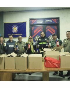 Operasi Penertiban Miras Digencarkan, Satpol PP Kota Tangerang Amankan Ratusan Botol Minuman Beralkohol