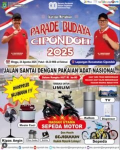 Ikuti Parade Budaya Cipondoh Kota Tangerang Akhir Pekan Ini