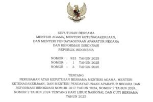 Sambut HUT Ke-80 Kemerdekaan RI, Pemerintah Tetapkan 18 Agustus 2025 sebagai Cuti Bersama