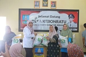 63.847 KPM di Kabupaten Serang Menerima Bantuan Pangan Beras