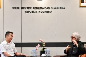 Terima PB Persani, Wamenpora Taufik Ingin Indonesia Sukses Prestasi dan Penyelenggaraan di Kejuraan Dunia Senam 2025