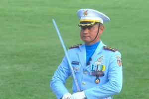 Upacara Penurunan Bendera Dipimpin Kolonel Pnb Sunar Adi Wibowo