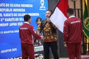 Arahan Strategis Jaksa Agung Pelepasan Kontingen Karate-Do Gojukai Indonesia Ke Global Championships Japan 2025