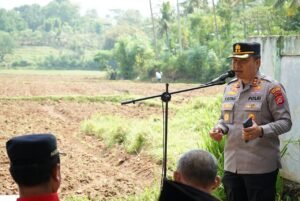 Polres Cilegon Polda Banten Tanam Jagung Serentak Dukung Program Ketahanan Pangan Nasional Di Ciwandan