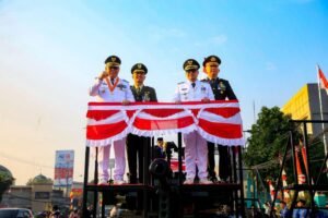 Parade Tank Meriahkan HUT ke-80 RI di Tangsel