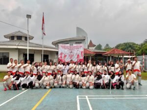 Meriah, PORSENAP Lapas Perempuan Kelas IIA Tangerang Dibuka dengan Parade, Pelepasan Balon, dan Lomba Voli Antar Warga Binaan