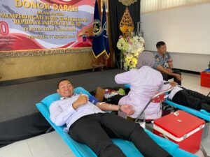 Rutan Surakarta Gelar Aksi Donor Darah Bersama PMI, Wujud Kepedulian di HUT RI ke-80