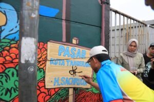 Semarak Kemerdekaan, Lomba Mural Kecamatan Tangerang Sukses Percantik Estetika Kawasan Pasar Anyar