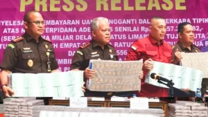 Kejati Sumut Selamatkan Uang Negara Rp 105,8 Miliar dan USD 2.938.556 dari Perkara Pidana Pembalakan Liar