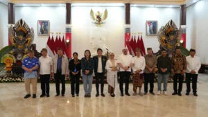 Mengenalkan Budaya dan Adat Bali, Delegasi Jaksa ASEAN Gelar Kunjungan Kultural ke Istana Kepresidenan Tampaksiring