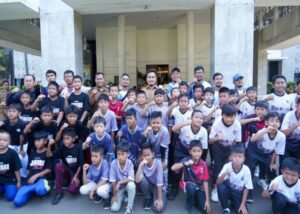 Wali Kota Robinsar Beri Motivasi Pesepakbola Muda Jelang GEAS National Championship Ke-8 Di Depok