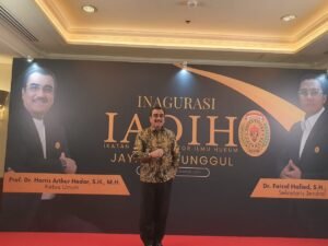 IADIH “Jayabaya Unggul” Resmi Dibentuk, Prof. Dr. Harris Arthur Hedar Jadi Ketua Umum Pertama