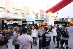 Polres Cilegon Polda Banten Gelar Patroli Skala Besar Bersama Menjaga Negeri