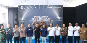 Kapolres Cilegon Hadiri Peresmian Dapur MBG Modular Krakatau Steel dan Penandatanganan MoU