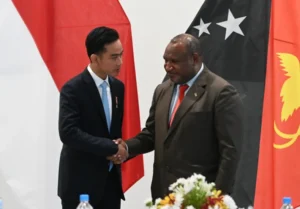 Perkuat 50 Tahun Persahabatan Indonesia–Papua Nugini, Wapres Lakukan Kunjungan Kehormatan kepada PM PNG