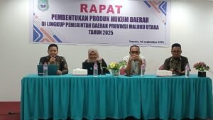 Pemprov Malut Bentuk Produk Hukum Dukung Program Strategis Berdampak