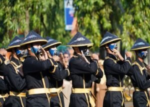 Raih Juara Dua Tingkat Provinsi Banten, Pasukan Baris Berbaris SMKN 2 Cilegon Tampil Di Apel Pagi Bersama Wali Kota