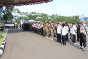 Cegah Gangguan Kamtibmas Polres Metro Tangerang Kota Laksanakan Patroli Gabungan Siang Hari