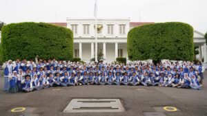 Menyalakan Semangat Sumpah Pemuda dan Kepemimpinan Berkarakter Pancasila, Kemensetneg Terima Kunjungan 100 Ketua OSIS SMA