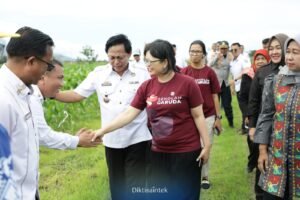 Wamendiktisaintek Tinjau Dua Calon Lokasi Sekolah Garuda Baru di Lampung