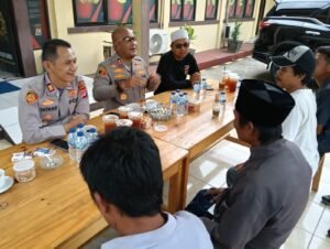Kapolres Serang AKBP Condro Sasongko menggelar Ngariung Iman Ngariung Aman Dalam Rangka Memfasilitasi Mediasi Kasus Kecelakaan