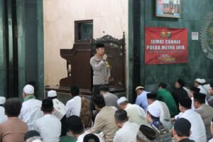 Implementasi Program Jaga Jakarta, Polres Metro Tangerang Kota Turun ke Masjid Al Marwah