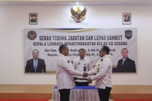 Riko Stiven  Kepimpinan Lapas Kelas IIA Serang