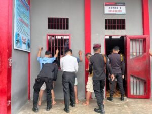 Lapas Dharmasraya Gelar Razia Rutin, Pastikan Lingkungan Pemasyarakatan Aman dan Tertib