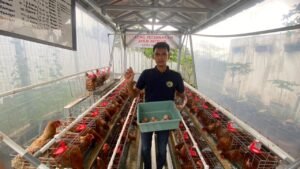 Lapas Banjar Panen Ratusan Telur