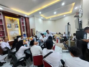 Lapas Perempuan Kelas IIA Tangerang bersama Biro BMN dan Ditjenpas Lakukan Inventarisasi Rumah Negara