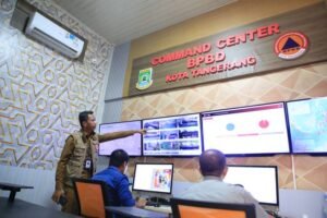 BPBD Kota Tangerang Hadirkan Pusdalops Command Center Dengan Sistem CRS Terpadu