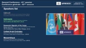 Indonesia Tegaskan Peran Global pada Sidang Umum UNESCO ke-43