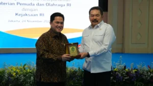 Kejaksaan RI Dan Kemenpora Teken Mou Bidang Kepemudaan Dan Keolahragaan, Jaksa Agung: “Momen Bersejarah Ini Titik Tolak Memperkuat Praktik GCG”