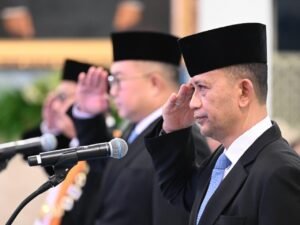 Presiden Prabowo Lantik Arif Satria dan Amarulla Octavian sebagai Kepala dan Wakil Kepala BRIN
