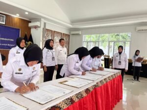 Lapas Perempuan Kelas IIA Tangerang Gelar Penandatanganan Perjanjian Kinerja dan Tasyakuran Hari Bakti Kemenimipas ke-1
