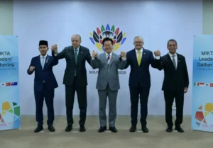 Wapres Gibran Hadiri MIKTA Leaders’ Gathering di Sela Gelaran KTT G20 Johannesburg