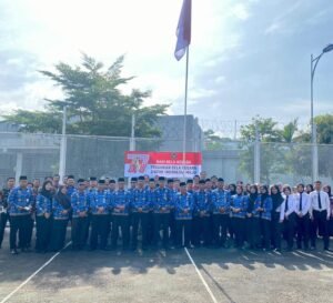 Upacara Bela Negara : Lapas Banjar Perkuat Semangat Nasionalisme