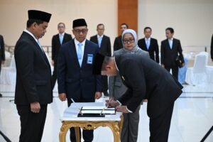 Mayjen TNI Wahyu Yudhayana Resmi Dilantik sebagai Sekretaris Militer Presiden