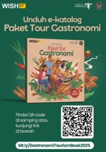 Kemenpar Rilis Katalog “Paket Tur Gastronomi” Tampilkan 15 Paket Terkurasi WISH 2025