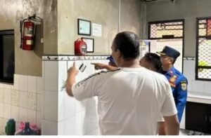 Damkar Pandeglang Datang Ke Rutan Pandeglang Cek Fasilitas Keselamatan