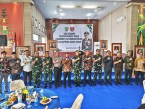 Karutan Tamiang Layang Hadiri Kunjungan Pangdam XXII/TB sebagai Wujud Harmoni Antarlembaga
