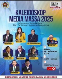 Kaleidoskop Media Massa 2025: PWI Evaluasi Peran Pers di Era Algoritma dan AI
