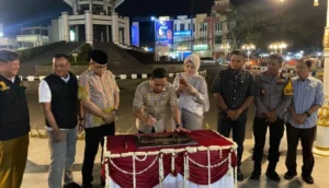 Resmikan Kawasan Tugu Baja Cilegon, Robinsar Ingin Menata Cilegon Menjadi Lebih Indah