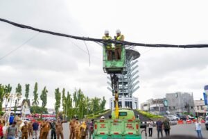 Akhir Januari 2026, Wali Kota Robinsar : Tiang dan Kabel Udara Tak Lagi Telihat di Kota Cilegon